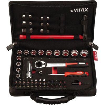 Ensemble d'Outils VIRAX - 51 pièces pour plomberie - Modèle 310410 - Publicité Ensemble d'Outils VIRAX - 51 pièces pour plomberie - Modèle 310410 - Publicité
