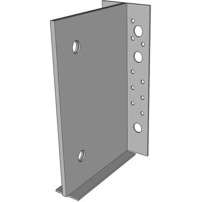 Ancrage intérieur en acier ETNM185/130/2 - Connecteur métallique - Simpson Strong Tie Ancrage intérieur en acier ETNM185/130/2 - Connecteur métallique - Simpson Strong Tie