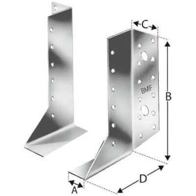 Simpson Strong-Tie - Soporte para viguetas de acero inoxidable - Pack de 20 Simpson Strong-Tie - Soporte para viguetas de acero inoxidable - Pack de 20