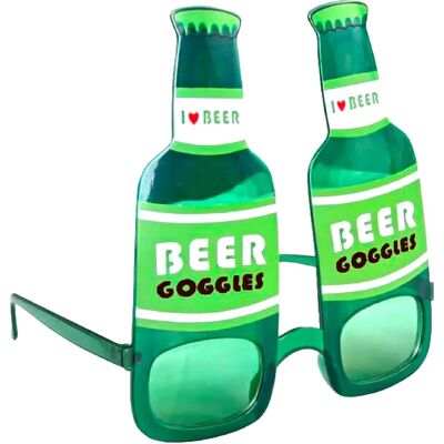 Verres bouteille de bière verte My Other Me - Taille adulte Verres bouteille de bière verte My Other Me - Taille adulte