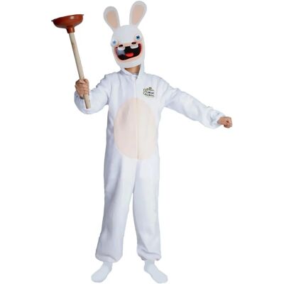 Costume Enfants Rabbids de Rubies - Blanc/Beige - 7-9 ans - Publicité Costume Enfants Rabbids de Rubies - Blanc/Beige - 7-9 ans - Publicité
