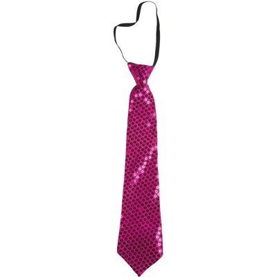 My Other Me Fuchsia Sequin Tie - Tie My Other Me Fuchsia Sequin Tie - Tie
