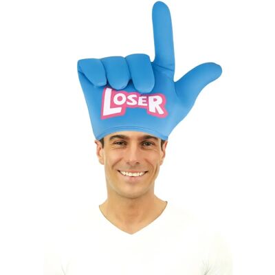Chapeau de main bleu Personage - Chapeau - Publicité Chapeau de main bleu Personage - Chapeau - Publicité