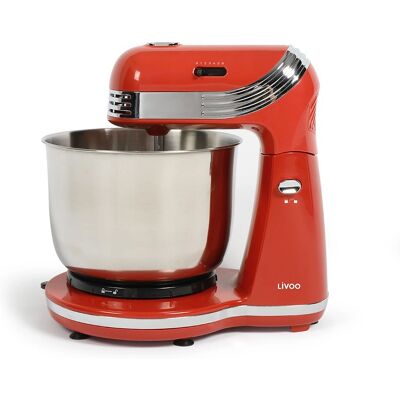 Domoclip DOP137R - Rood - Keukenmachine Domoclip DOP137R - Rood - Keukenmachine