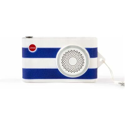 Enceinte Bluetooth Livoo 2 en 1 - Bleu - Publicité Enceinte Bluetooth Livoo 2 en 1 - Bleu - Publicité