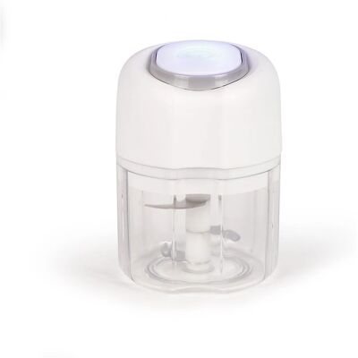 Livoo Mini Tritacarne senza fili - Bianco - Utensile da cucina Livoo Mini Tritacarne senza fili - Bianco - Utensile da cucina