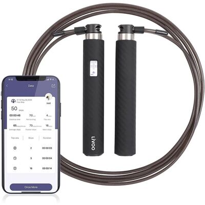 Livoo Springtouw - Verbonden met smartphone - Calorieënteller Livoo Springtouw - Verbonden met smartphone - Calorieënteller