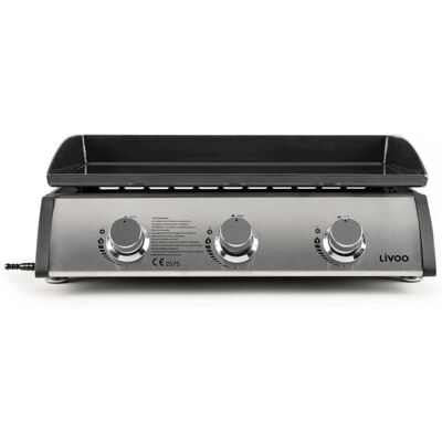 Livoo Gasgrill mit 3 Brennern - SCHWARZ Livoo Gasgrill mit 3 Brennern - SCHWARZ