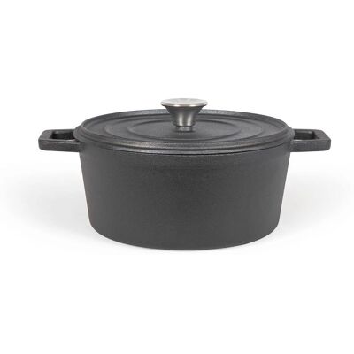 Livoo Öntöttvas Kerek Lábas 24cm 4L - Konyhai Eszközök Livoo Öntöttvas Kerek Lábas 24cm 4L - Konyhai Eszközök