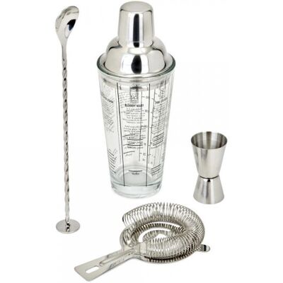 Set di strumenti per cocktail Livoo GS 156 - Acciaio inossidabile - 400ml Set di strumenti per cocktail Livoo GS 156 - Acciaio inossidabile - 400ml