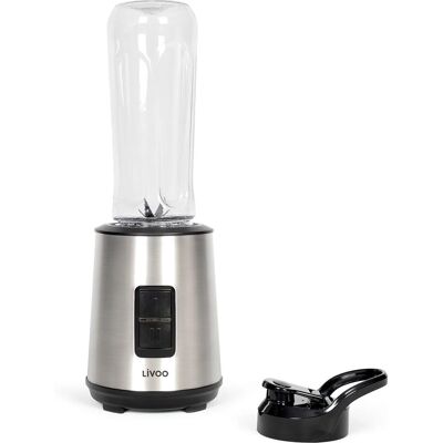 Livoo Miniblender - 600 ml - Edelstahl - Schwarz Livoo Miniblender - 600 ml - Edelstahl - Schwarz