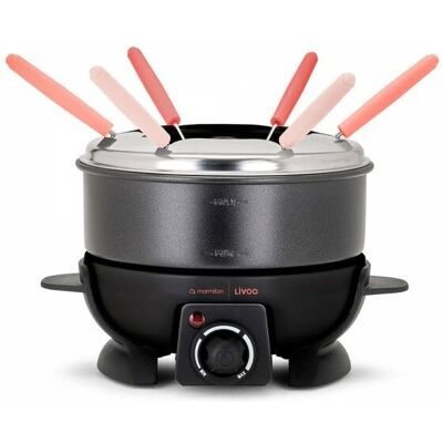 Livoo DOC308 - Noir - Set de Fondue Électrique Livoo DOC308 - Noir - Set de Fondue Électrique