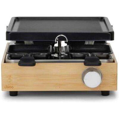 Livoo Raclette Partygrill - Verwisselbaar grillrooster - Raclette Grill Livoo Raclette Partygrill - Verwisselbaar grillrooster - Raclette Grill