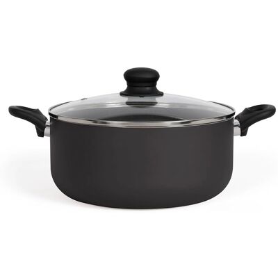 Ensemble de Casseroles LIVOO 28cm Antiadhésif - Tous Feux Dont Induction - Publicité Ensemble de Casseroles LIVOO 28cm Antiadhésif - Tous Feux Dont Induction - Publicité