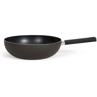 Wok LIVOO 32 cm - Antiadhésif, Compatible induction - Publicité Wok LIVOO 32 cm - Antiadhésif, Compatible induction - Publicité