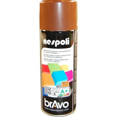 NESPOLI N0PCA48011 Peinture en aérosol - Noyer RAL 8011 - Séchage rapide - Brillante - 400ml NESPOLI N0PCA48011 Peinture en aérosol - Noyer RAL 8011 - Séchage rapide - Brillante - 400ml