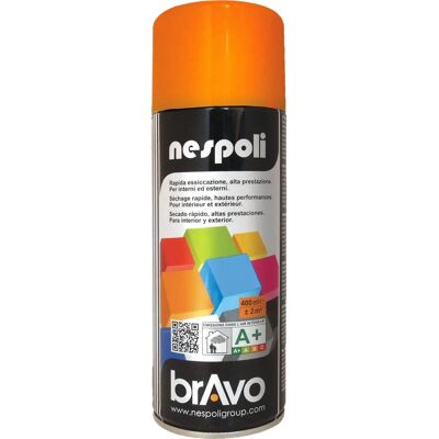 NESPOLI Peinture en aérosol BRAVO Orange Pastel - Spray de Peinture NESPOLI Peinture en aérosol BRAVO Orange Pastel - Spray de Peinture