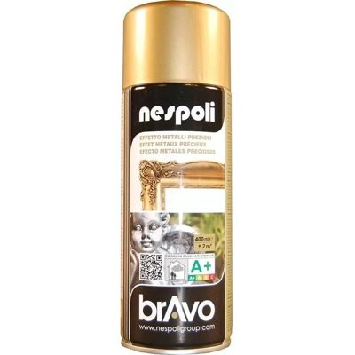 NESPOLI Spray Métallisé Or - Peinture en Aérosol NESPOLI Spray Métallisé Or - Peinture en Aérosol