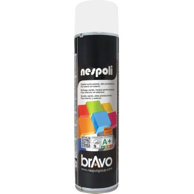 Peinture en aérosol NESPOLI - Neige blanche brillante - 600 ml Peinture en aérosol NESPOLI - Neige blanche brillante - 600 ml