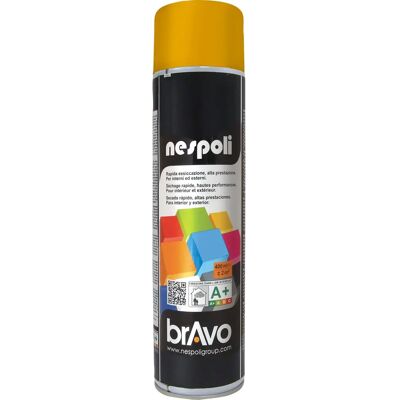Nespoli Jaune Signal 600ml - Peinture en spray pour intérieur & extérieur - Publicité Nespoli Jaune Signal 600ml - Peinture en spray pour intérieur & extérieur - Publicité