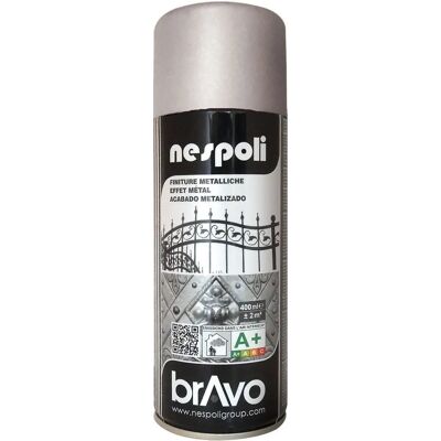 NESPOLI Bravo Spray Argent Métallisé - Peinture en aérosol NESPOLI Bravo Spray Argent Métallisé - Peinture en aérosol