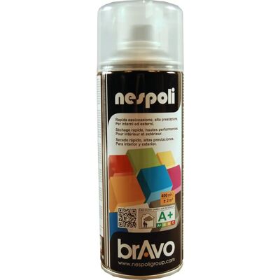 NESPOLI Aérosol Peinture Vernis Satinée - Spray - 400ml NESPOLI Aérosol Peinture Vernis Satinée - Spray - 400ml