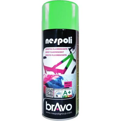 NESPOLI Peinture en Spray Vert Effet Fluorescent 400 ml NESPOLI Peinture en Spray Vert Effet Fluorescent 400 ml