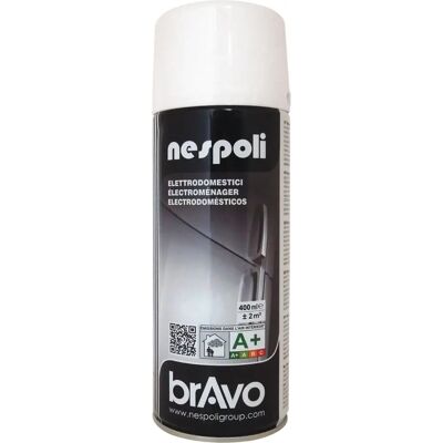 NESPOLI Spray Bianco Alta Temperatura - Vernice in Aerosol per Elettrodomestici NESPOLI Spray Bianco Alta Temperatura - Vernice in Aerosol per Elettrodomestici