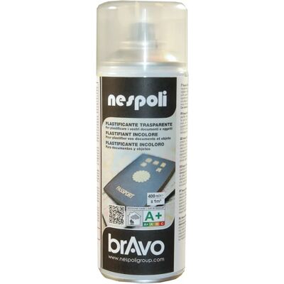 NESPOLI Aérosol Plastifiant - Incolore Protection 0,4L NESPOLI Aérosol Plastifiant - Incolore Protection 0,4L