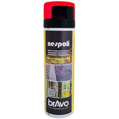 NESPOLI - 182111 - Rouge Fluo en aérosol - Peinture en spray NESPOLI - 182111 - Rouge Fluo en aérosol - Peinture en spray