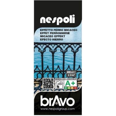 NESPOLI Effet Métal Noir Spray - Peinture en Aérosol NESPOLI Effet Métal Noir Spray - Peinture en Aérosol