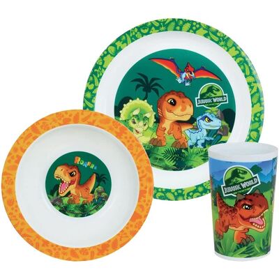 JEMINI Jurassic World Kindergeschirr Set JEMINI Jurassic World Kindergeschirr Set