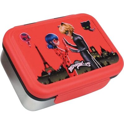 Funkhouse Miraculous Boîte à Lunch Rouge - Lunch Box - Publicité Funkhouse Miraculous Boîte à Lunch Rouge - Lunch Box - Publicité