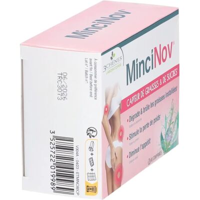 Les 3 Chênes MinciNov Sensor de Gorduras e Açúcares 60 Comprimidos Les 3 Chênes MinciNov Sensor de Gorduras e Açúcares 60 Comprimidos