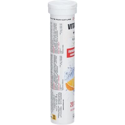 Eric Favre Vitamine C 1000mg + Zinc Effervescent - Complément alimentaire - Publicité Eric Favre Vitamine C 1000mg + Zinc Effervescent - Complément alimentaire - Publicité