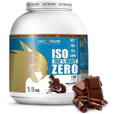 Eric Favre Iso 100% Whey Zero - Poudre de Protéine - Publicité Eric Favre Iso 100% Whey Zero - Poudre de Protéine - Publicité