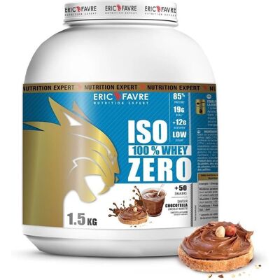 Eric Favre Iso 100% Whey Zero - Isolat de Protéine de Lactosérum Chocotella - Publicité Eric Favre Iso 100% Whey Zero - Isolat de Protéine de Lactosérum Chocotella - Publicité