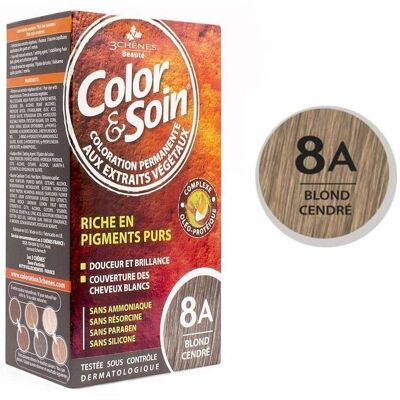 Tinte para cabello Rubio Cenizo Les 3 Chênes - Permanente - Ingredientes Naturales Tinte para cabello Rubio Cenizo Les 3 Chênes - Permanente - Ingredientes Naturales