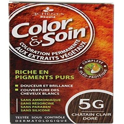 Les 3 Chênes Hellbraun Gold Haarfarbe - Haarfarbe Les 3 Chênes Hellbraun Gold Haarfarbe - Haarfarbe