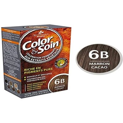 Les 3 Chênes Castano Cacao Colore - Kit di Cura dei Capelli Les 3 Chênes Castano Cacao Colore - Kit di Cura dei Capelli