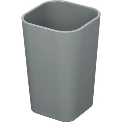 Douceur d'Intérieur - Badkamerbeker - Antraciet - Plastic Douceur d'Intérieur - Badkamerbeker - Antraciet - Plastic