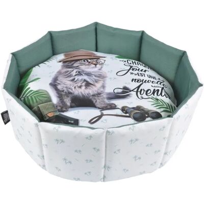 Love Story Panier pour animaux multicolore - 48x15 cm - Résistant et lavable - Publicité Love Story Panier pour animaux multicolore - 48x15 cm - Résistant et lavable - Publicité