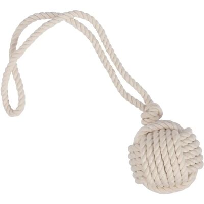Jouet en corde Love Story 48cm Naturel pour chien - Mordant et rapportant - Publicité Jouet en corde Love Story 48cm Naturel pour chien - Mordant et rapportant - Publicité