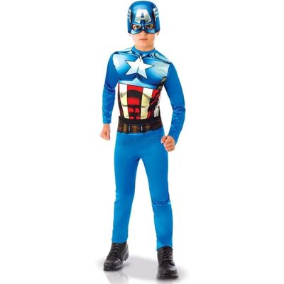 Marvel fiúkék Captain America jelmez 3-4 év Marvel fiúkék Captain America jelmez 3-4 év