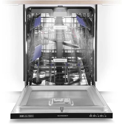 Lave-vaisselle Schneider SCLT6842CB - Tout intégrable, 8 programmes, 33cm max, Séchage auto Lave-vaisselle Schneider SCLT6842CB - Tout intégrable, 8 programmes, 33cm max, Séchage auto