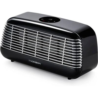 Chauffage Céramique Thomson THSFC25DN - Vintage 1500W Noir - Publicité Chauffage Céramique Thomson THSFC25DN - Vintage 1500W Noir - Publicité
