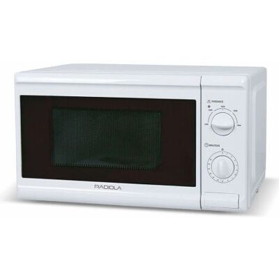 Radiola RAMW2120SMW - Blanc - Micro-ondes - Publicité Radiola RAMW2120SMW - Blanc - Micro-ondes - Publicité