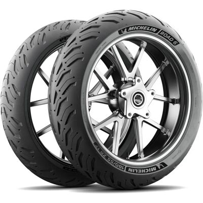 Michelin Road 6 180/55 ZR17 73W - Publicité Michelin Road 6 180/55 ZR17 73W - Publicité