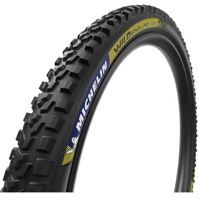 Michelin Wild Enduro Rear Tire - 61-622 - Black-Blue/Yellow - Optimized for Enduro Racing Michelin Wild Enduro Rear Tire - 61-622 - Black-Blue/Yellow - Optimized for Enduro Racing