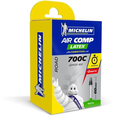 Michelin A1 AirComp Latex sykkeldekk - Grønn - 700 x 22-23c - Innvendig slange Michelin A1 AirComp Latex sykkeldekk - Grønn - 700 x 22-23c - Innvendig slange